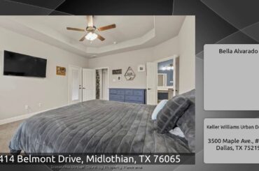 414 Belmont Drive, Midlothian, TX 76065
