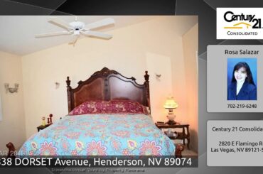 2838 DORSET Avenue, Henderson, NV 89074