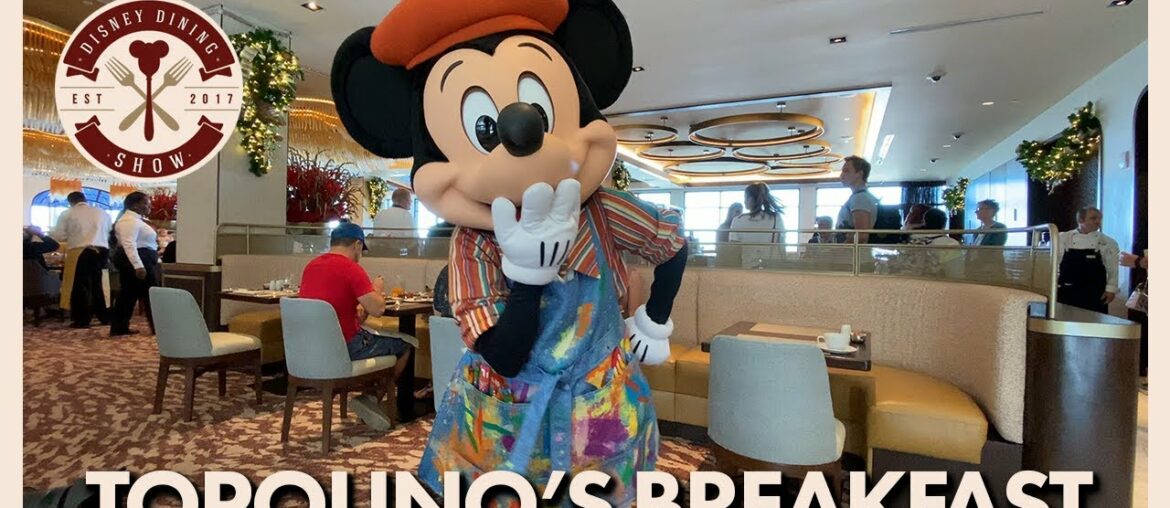 NEW Topolino's Terrace Character Breakfast | Disney Dining Show | 12/16/19