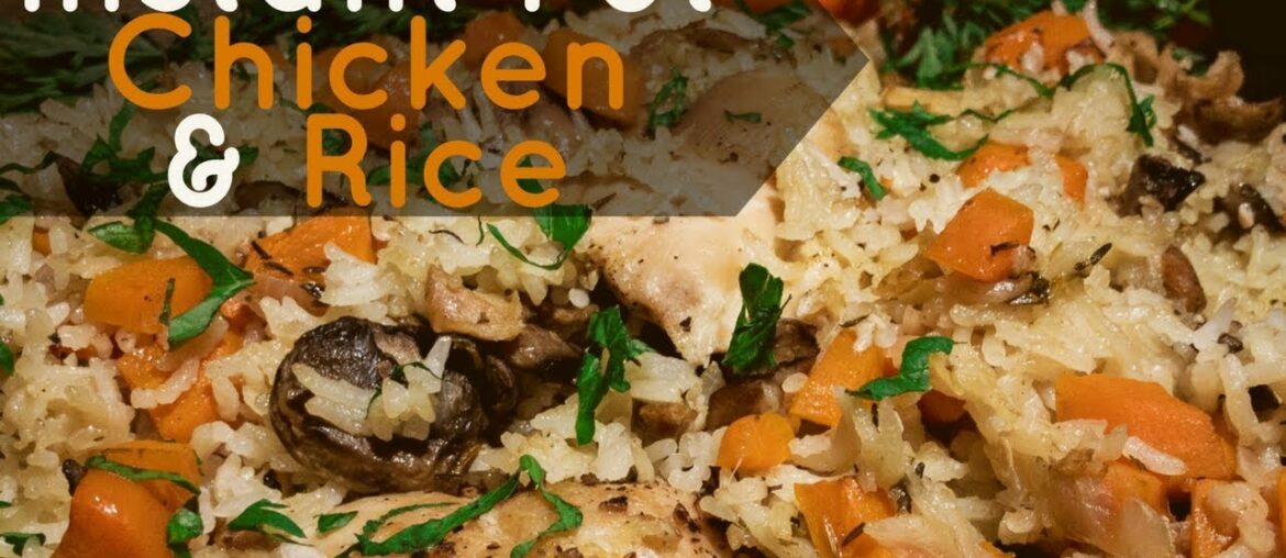 Instant Pot Chicken and Rice - Instant Pot Recipes Chicken