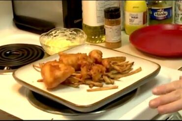 Beer-Battered Catfish & Crawfish w/Fries (Delicious Cooking Recipes)
