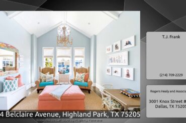 4304 Belclaire Avenue, Highland Park, TX 75205