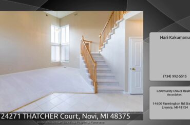 24271 THATCHER Court, Novi, MI 48375