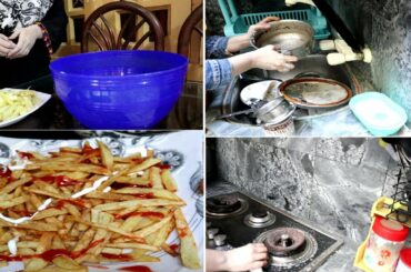 My Morning Routine | Ghr kay kaam or Crispy French Fries Recipe | vlog