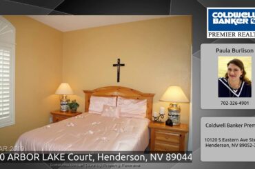 2340 ARBOR LAKE Court, Henderson, NV 89044