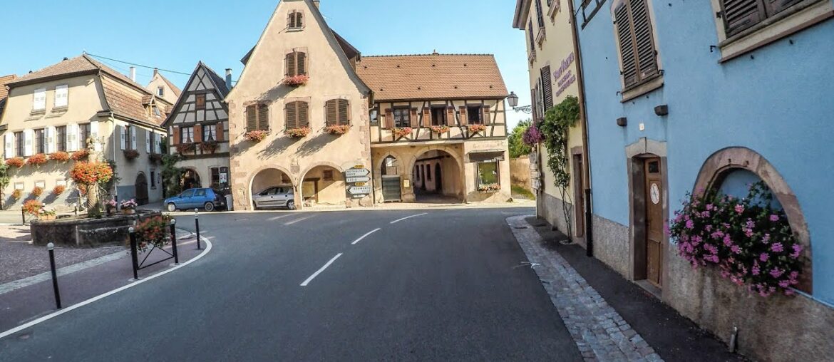 4K - Alsace Wine Route - Indoor Cycling Training