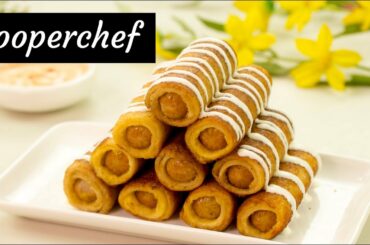 French Toast Sausage Roll Ups Recipe By SooperChef