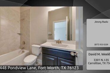 7448 Pondview Lane, Fort Worth, TX 76123