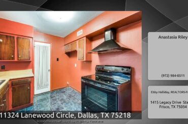 11324 Lanewood Circle, Dallas, TX 75218