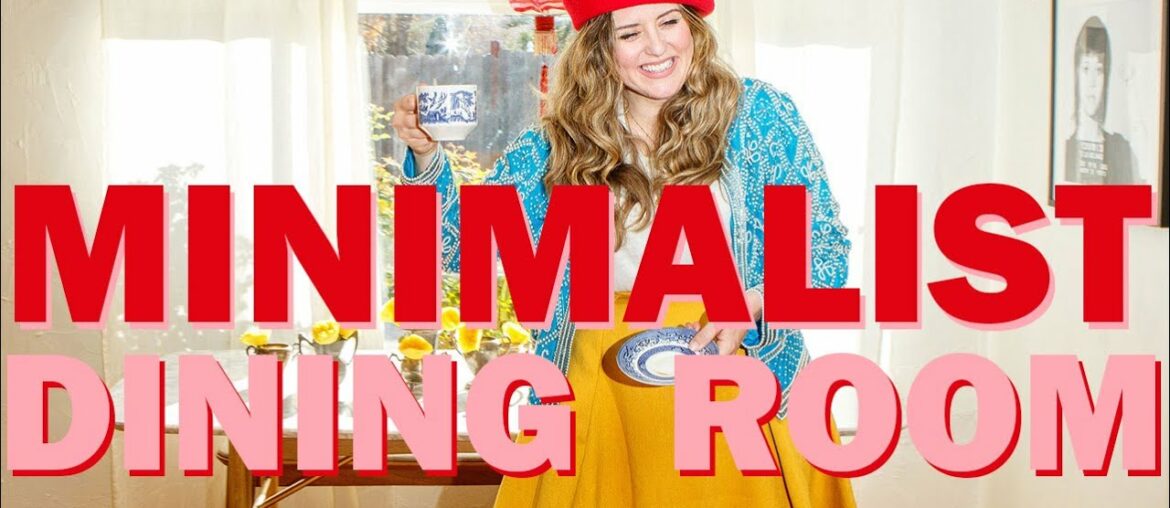 Minimalist Dining Room Makeover Minimalist Dining Room Makeover