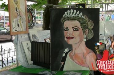 14 Juillet  Art Market Exhibition With French Music  Wines  &  Open Air Cinema