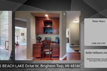 3246 BEACH LAKE Drive W, Brighton Twp, MI 48380