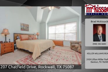 207 Chatfield Drive, Rockwall, TX 75087
