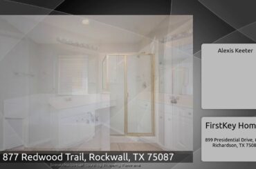 877 Redwood Trail, Rockwall, TX 75087