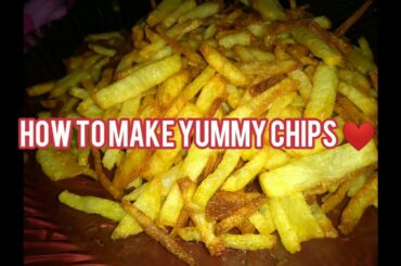 Easy french fries // cook & bake with fatima#crispy