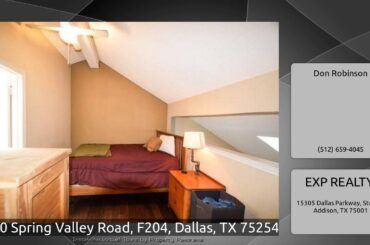 5590 Spring Valley Road, F204, Dallas, TX 75254