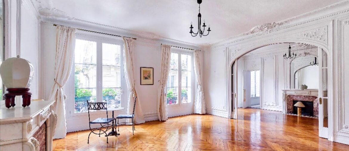 Classic French Apartment For Sale in Paris France