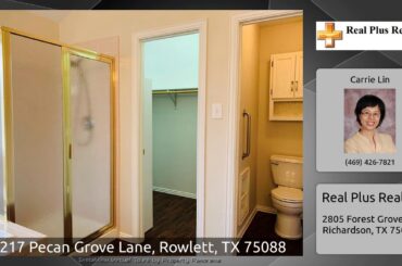 4217 Pecan Grove Lane, Rowlett, TX 75088