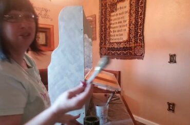 Lets Redo a Farmhouse Bench into a French Country Bench