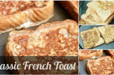 French Toast Classic Style/ Quick & Easy Recipe/Kids Lunch & Tiffinbox Recipe