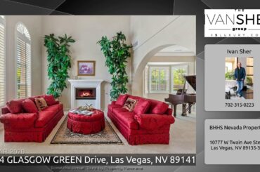 3864 GLASGOW GREEN Drive, Las Vegas, NV 89141