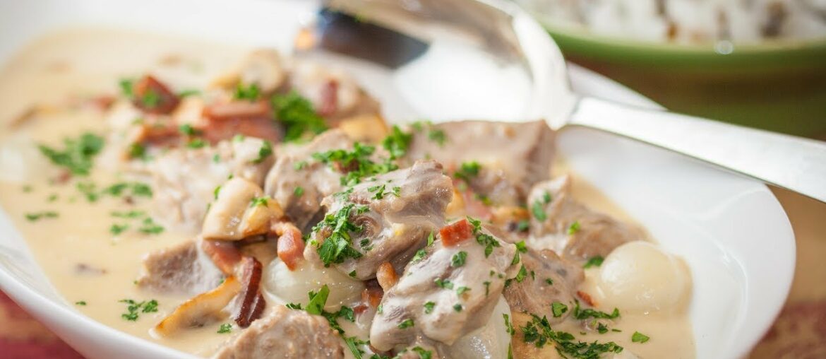 How to Make Veal Blanquette - Veal Blanquette Stew Recipe