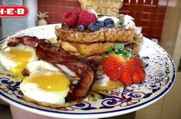 Recipe: Making Texas French Toast with David Elder | H-E-B | Texas Eats