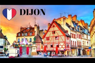 EXPLORING beautiful DIJON (FRANCE), a walking tour 🏛️