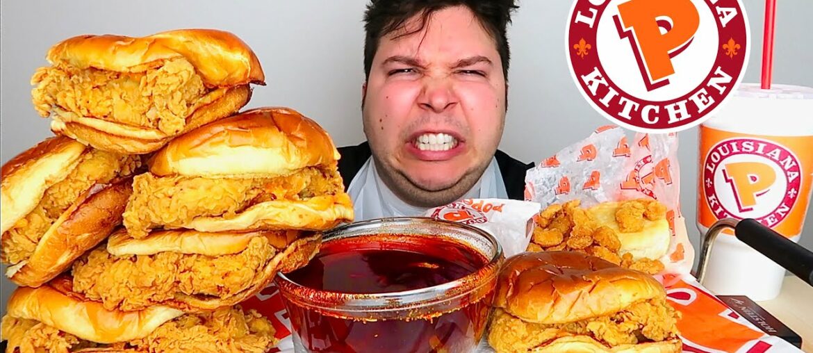 this is why i HATE HER..!!!!! (popeyes spicy chicken sandwich with Bloves sauce) • MUKBANG this is why i HATE HER..!!!!! (popeyes spicy chicken sandwich with Bloves sauce) • MUKBANG