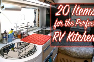 20 Items for the Perfect RV Kitchen in my T@B 400