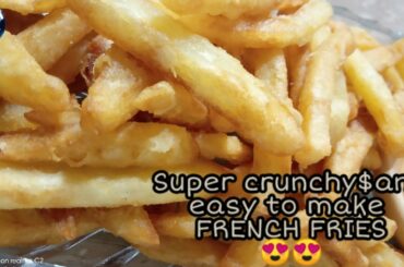 Crispy french fries recipe by Avii sheikh