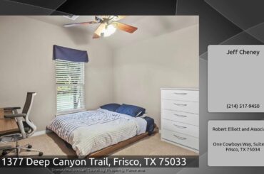 11377 Deep Canyon Trail, Frisco, TX 75033