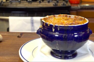 French Onion Soup -Soupe A L'oignon  | Christine Cushing