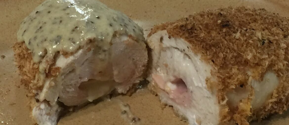 フランス料理！「チキン・コードン・ブルー」レシピ | Chicken Cordon Bleu Recipe - French Cooking!
