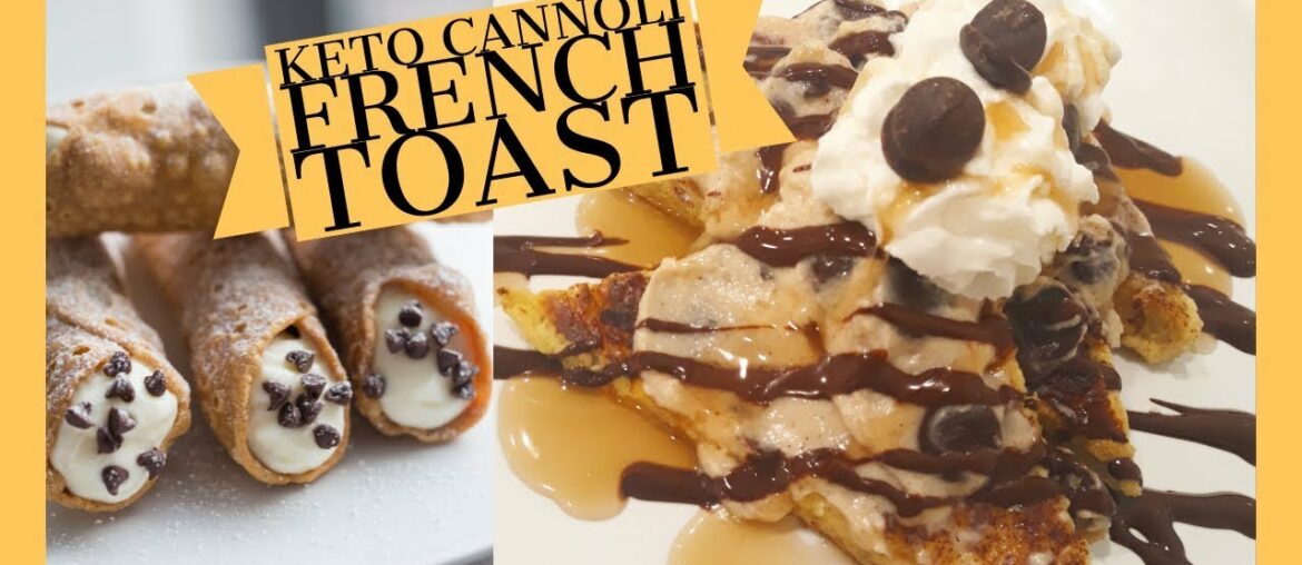 How to make Keto Cannoli Stuffed French Toast | Low Carb Grainfree | Keto Recipes