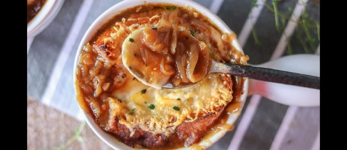 French Onion Soup {total comfort food!}