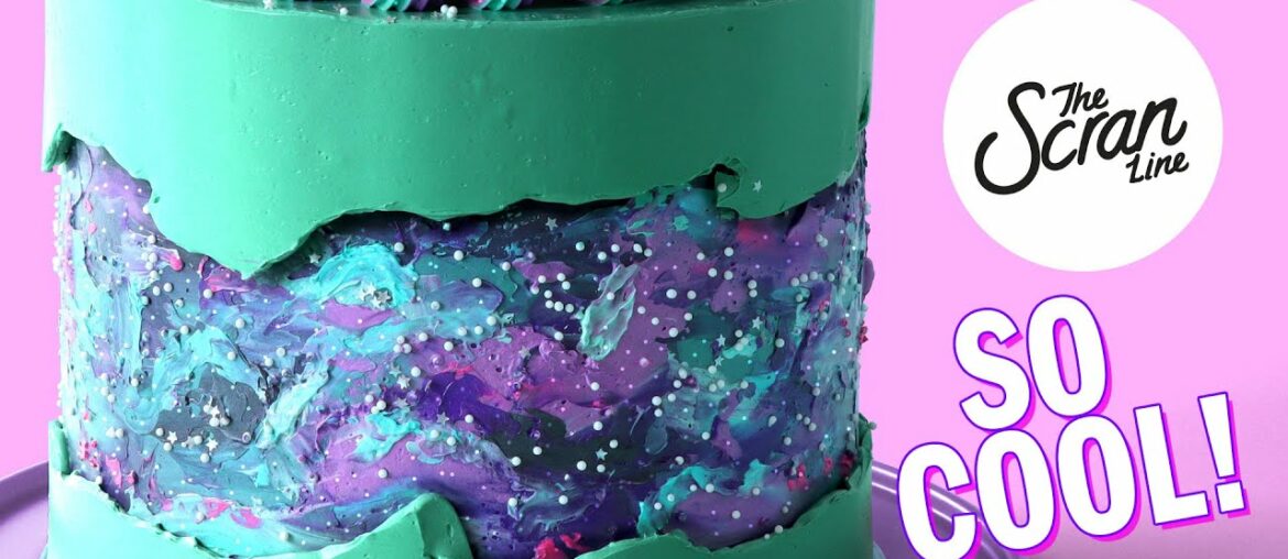 Galaxy Fault Line Cake! – The Scran Line Galaxy Fault Line Cake! - The Scran Line