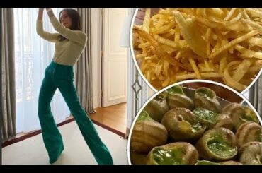 Buttery escargot, mounds of chips, £2k red wine and clotted cream... super-healthy Victoria Beckham