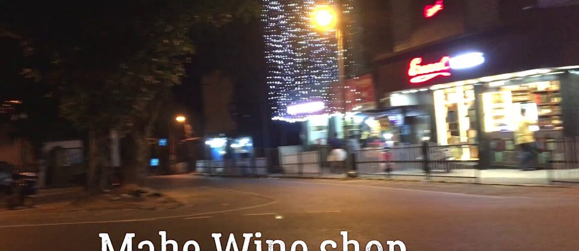 Pondicherry, mahe wines shop town video.