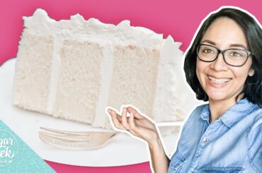 The most amazing white velvet buttermilk cake recipe