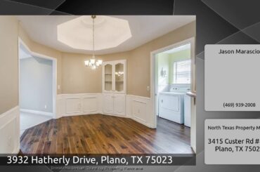 3932 Hatherly Drive, Plano, TX 75023