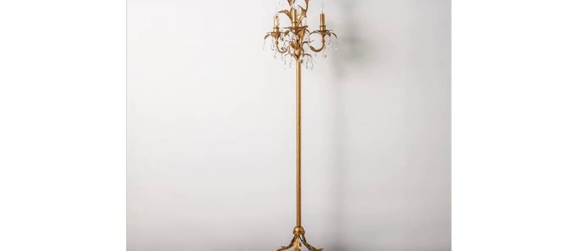 Best Nordic French Luxury Bedroom Floor Lamp Retro Crystal Gold Living Room Lamp Stand Hotel Cafe D Best Nordic French Luxury Bedroom Floor Lamp Retro Crystal Gold Living Room Lamp Stand Hotel Cafe D