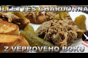 Rillettes chardonnay z vepřového bůčku