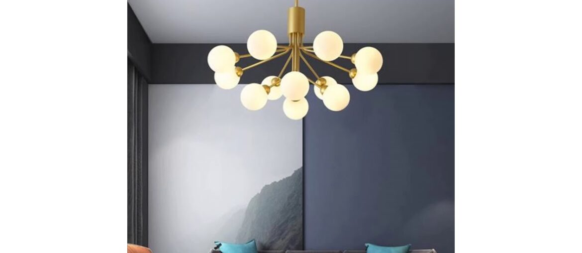Top Postmodern Led Glass Chandelier Lighting Nordic Chandelier Deco Crystal French Luxury Bedroom L