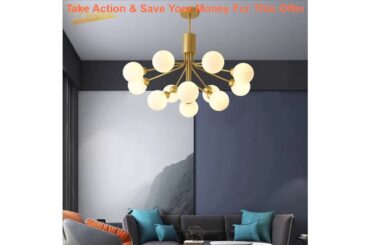 Top Postmodern Led Glass Chandelier Lighting Nordic Chandelier Deco Crystal French Luxury Bedroom L