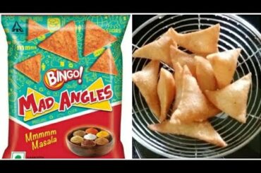 Bingo triangle recipe/ Bingo Mad Angle/ nachos recipe/ Suji crispy chips