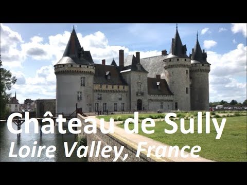 The medieval fortress of Sully sur Loire, Loire Valley Chateau, France The medieval fortress of Sully sur Loire, Loire Valley Chateau, France