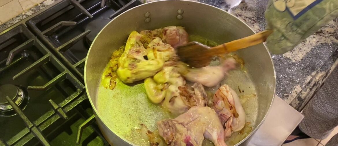 Chicken Biryani FULL Recipe in French