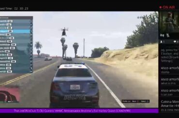 Grand Theft Auto Online Harlots & Angels Crew Meet Matte Ball 1-18-20