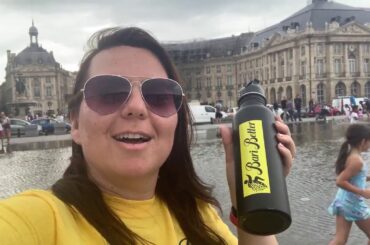 Bari Better dancing barefoot on water in Bordeaux, France//English